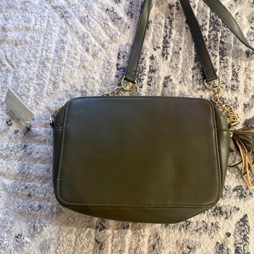 VEGAN EST 2005 NWT SMALL CROSSBODY RECTANGLE PURSE
